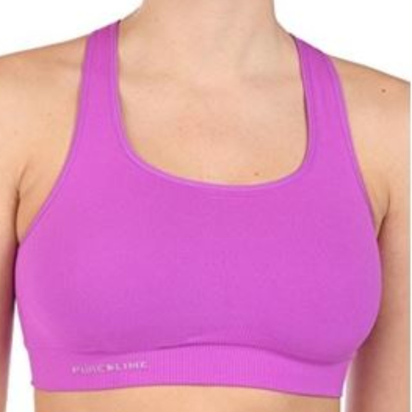 pure lime seamless bra